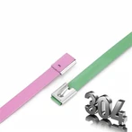 PVC-kattega traatside